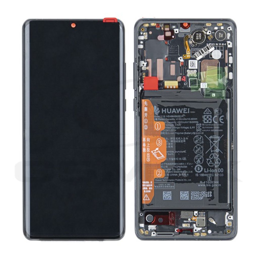 Huawei P30 Pro display – svart
