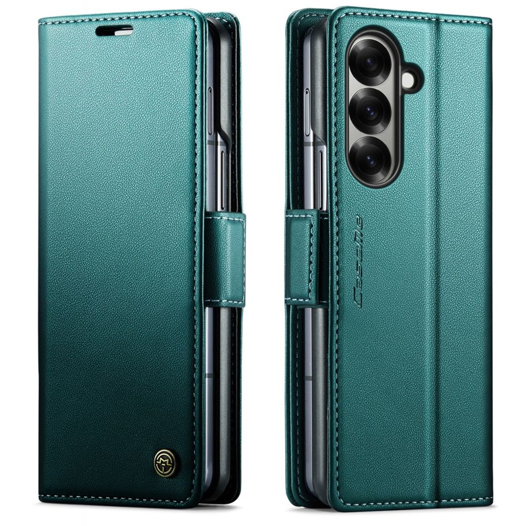 CASEME Samsung Galaxy Z Fold7 5G fodral with RFID Blocking – grön