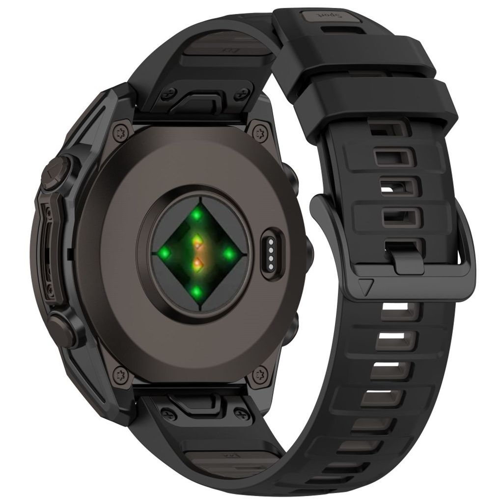 Garmin Fenix 8 43mm etc. Watch Strap - Black, Grey