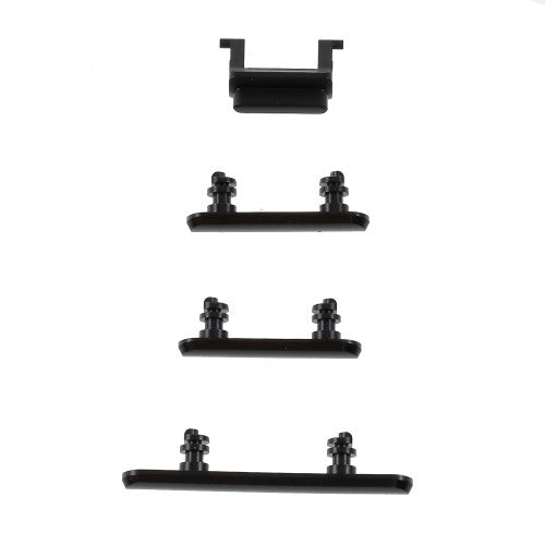 iPhone XR Side Button Set (Volume, Power, Mute) - Black