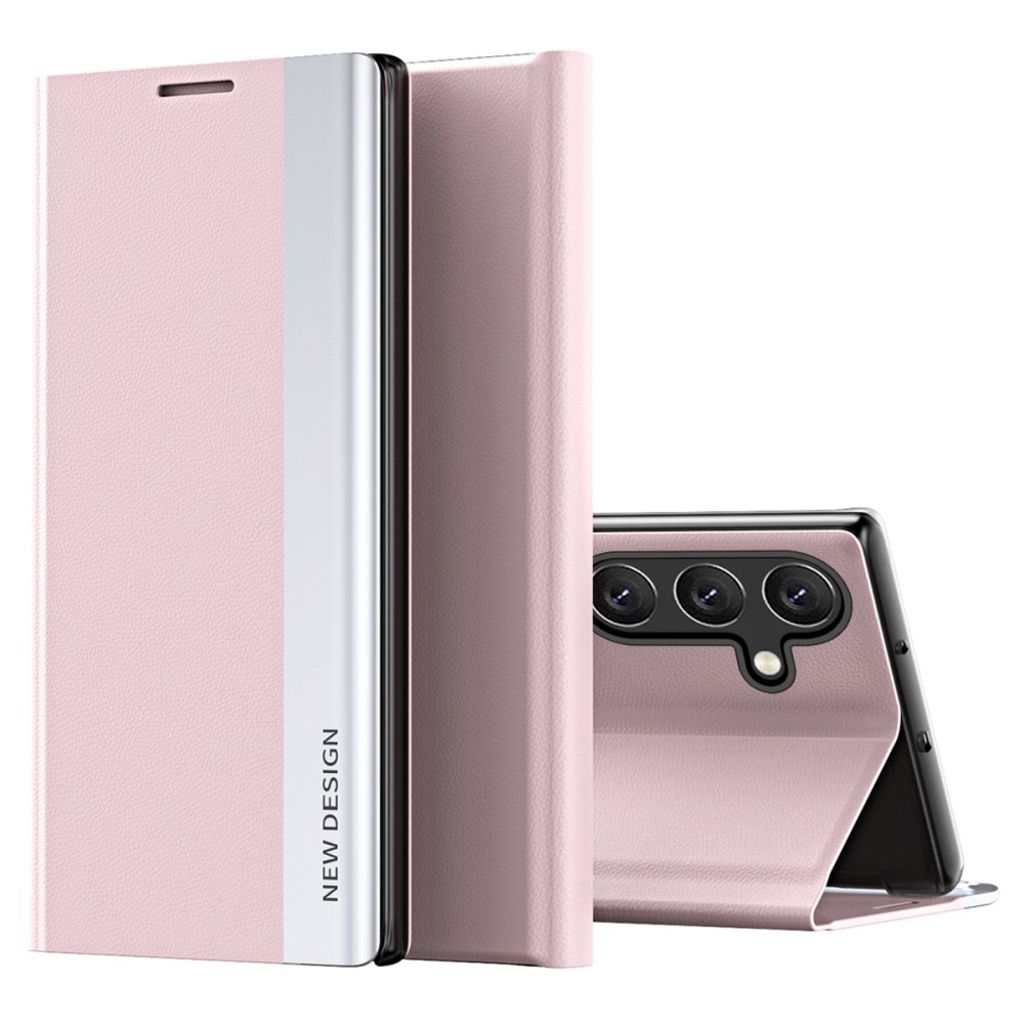 Samsung Galaxy A56 5G Fodral med Stativ - Rosa