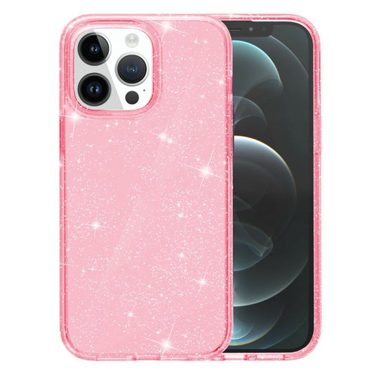AMORUS iPhone 12 Pro Max Case Glitter - Pink