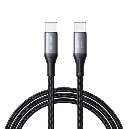 Joyroom Flash Series Fast Charging USB-C to USB-C Cable 60W, 1m - Black