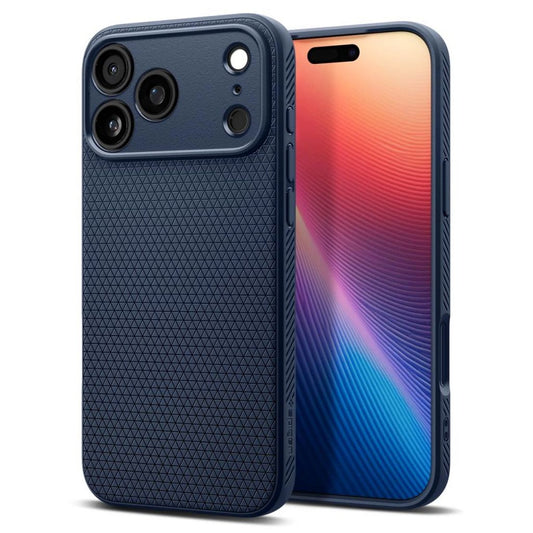 Spigen Liquid Air skal för iPhone 17 Pro - blå