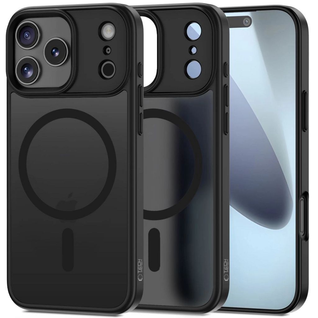 Tech-Protect Matt MagSafe skal till iPhone 17 Pro – Matte svart
