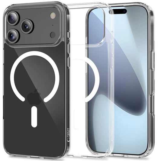 Tech-Protect FlexAir Hybrid MagSafe skal för iPhone 17 Pro - Clear