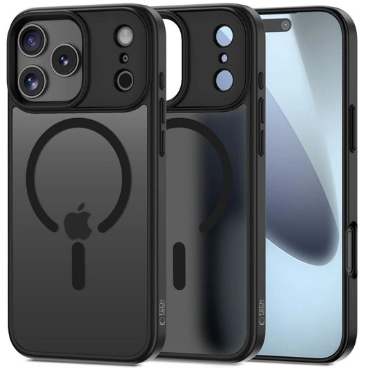 Tech-Protect MagMat MagSafe skal för iPhone 17 Pro - Matte svart