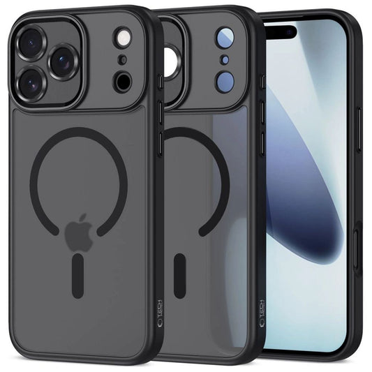 Tech-Protect MagCam MagSafe skal för iPhone 17 Pro - Matte svart