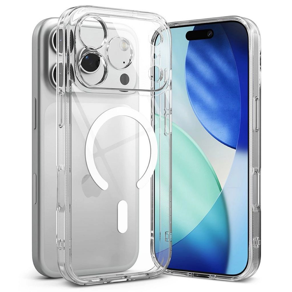 Ringke Fusion MagSafe skal for iPhone 17 Pro – transparent