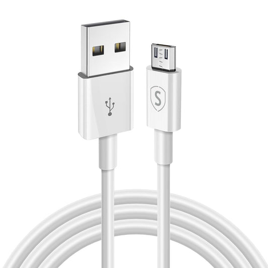 SiGN Fast Charging Cable Micro-USB for Galaxy S6/S7, 5V, 2.1A, 1.2m - White