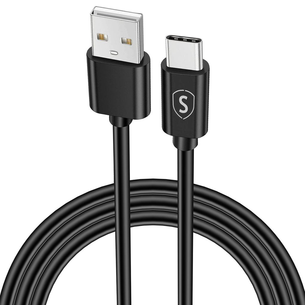 SiGN USB-C Cable with Fast Charging till Samsung Galaxy models, 2.1A, 1.2m – svart