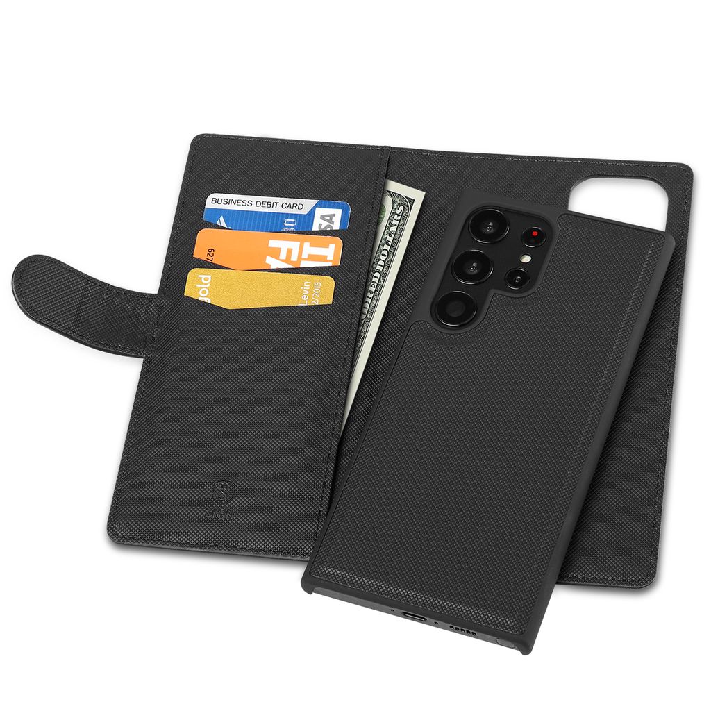 SiGN plånboksfodral 2-in-1 till Samsung Galaxy S26 Plus – svart