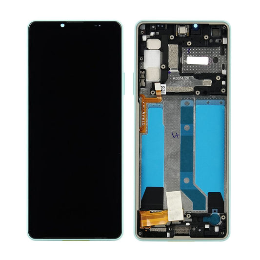 Sony Xperia 10 IV Original display With Frame – Mint grön