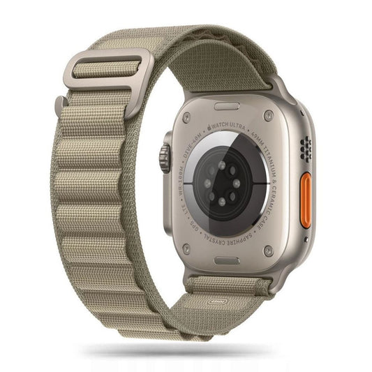 Tech-Protect Nylon Pro Watch Strap Apple Watch 4/5/6/7/8/9/SE/Ultra 1/2 - Beige