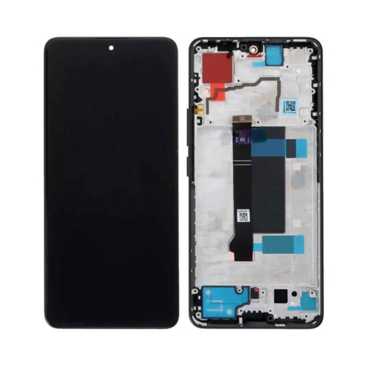 Xiaomi POCO X6 5G display with Frame – svart