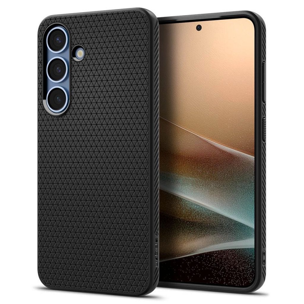 Spigen Samsung Galaxy S25 Liquid Air skal – svart