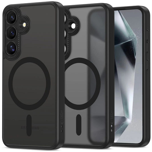 Tech-Protect Samsung Galaxy S25 MagCam MagSafe skal - svart