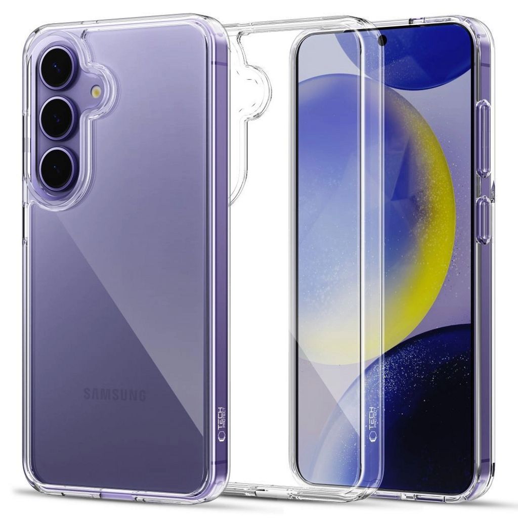 Tech-Protect Samsung Galaxy S25 Flexair Hybrid skal – Transparent