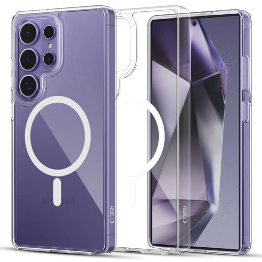 Tech-Protect Samsung Galaxy S25 Ultra Flexair Hybrid MagSafe skal - transparent