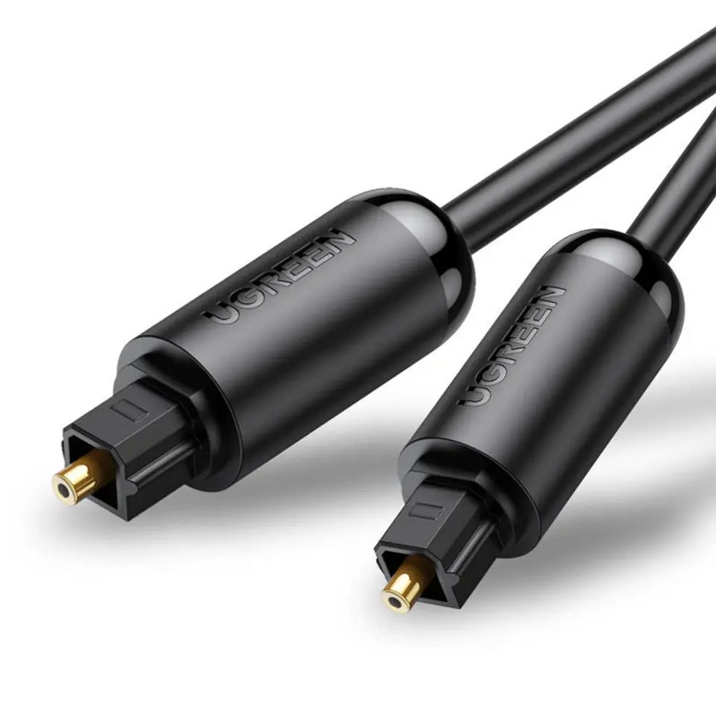 UGREEN Toslink Optical Audio Cable, 2m - Black