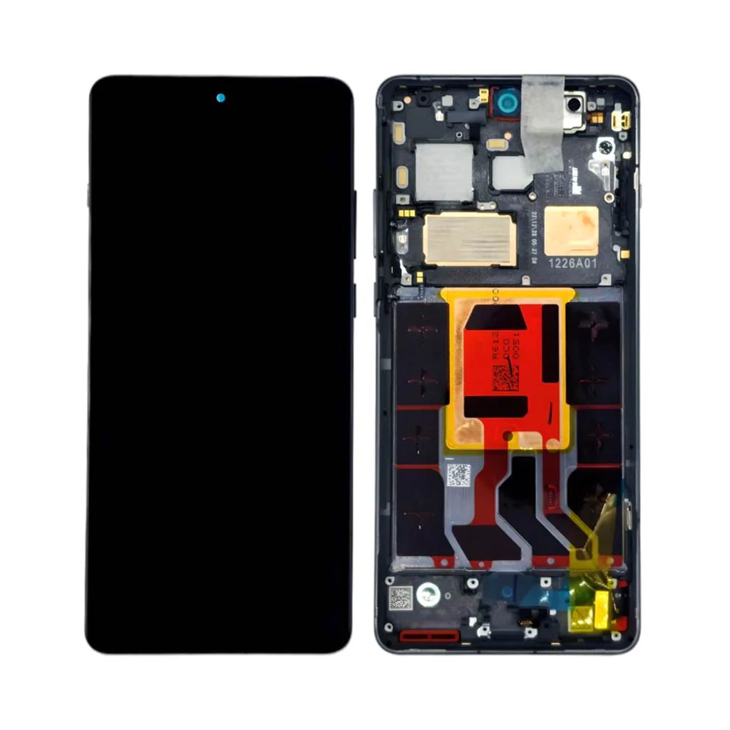 OnePlus 12 display – svart