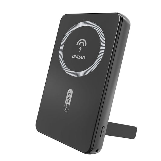 Dudao K14S+ powerbank med stativ 10000mAh MagSafe/USB-A/USB-C 20W - svart