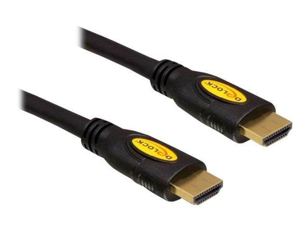 Delock High Speed HDMI Cable with Ethernet 4K, 1m