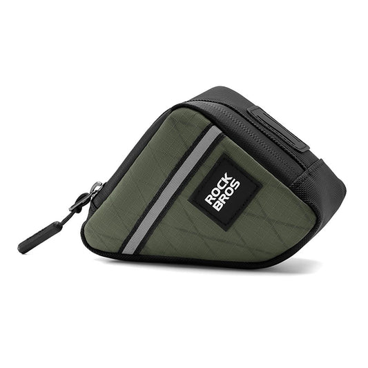 Rockbros Bicycle Bag Triangle For Frame 0.25L - Green