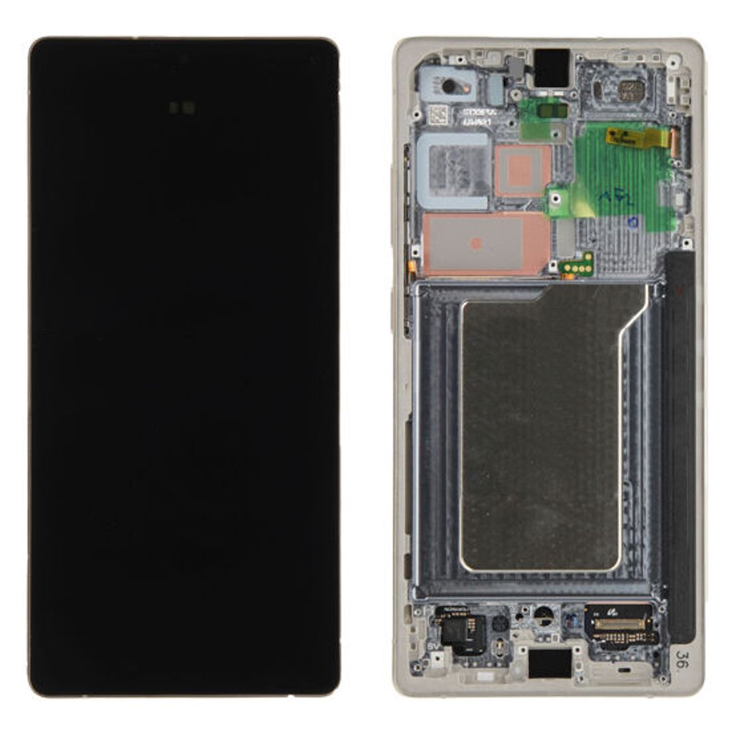Samsung Galaxy S25 Ultra Display with Original Parts - Titanium grey