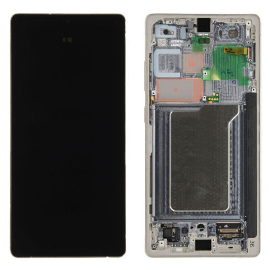 Samsung Galaxy S25 Ultra Display with Original Parts - Titanium grey