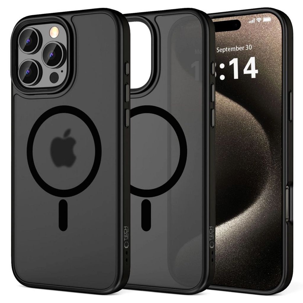 Tech-Protect MagMat MagSafe Case iPhone 16 Pro - Black