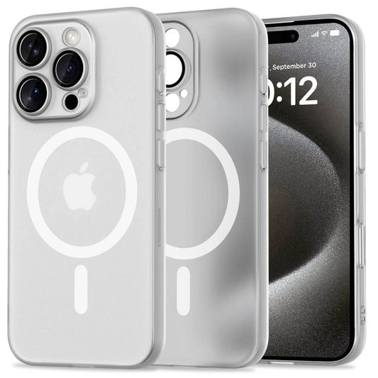 Tech-Protect MagSlim MagSafe skal för iPhone 16 Pro - vit