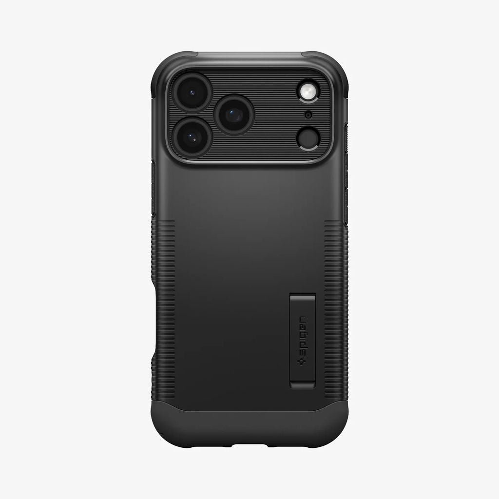 Spigen iPhone 17 Pro Slim Armor MagFit skal – svart