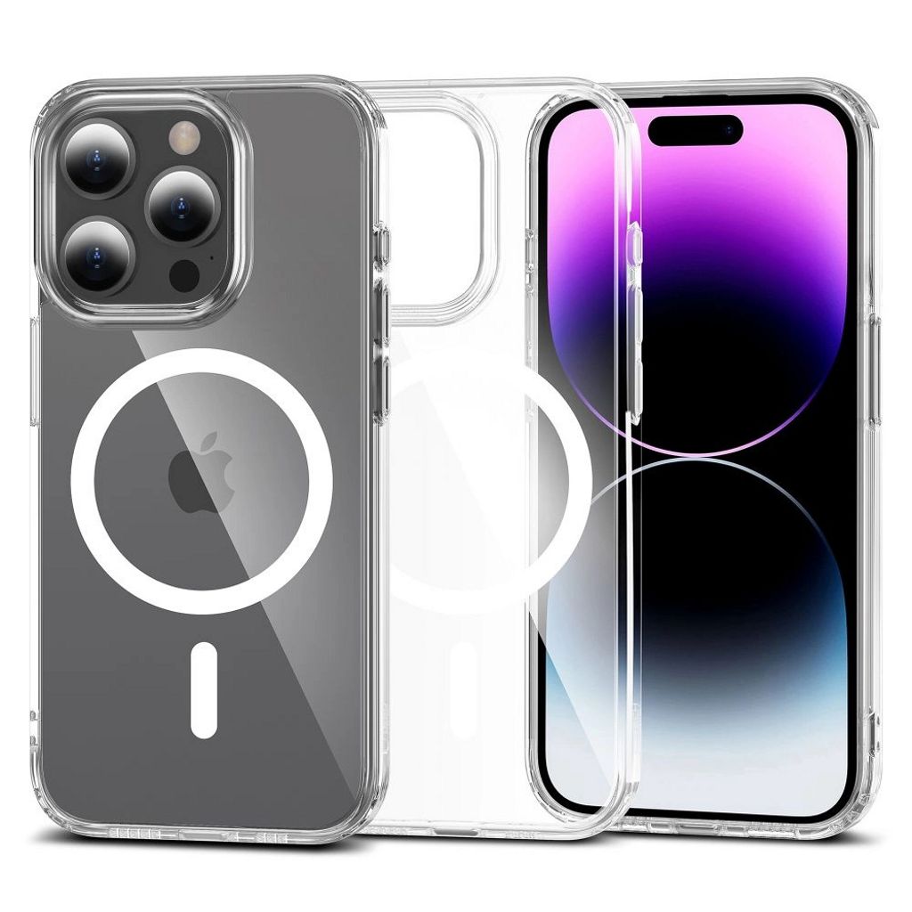 Tech-Protect FlexAir Hybrid MagSafe skal till iPhone 15 Pro – transparent
