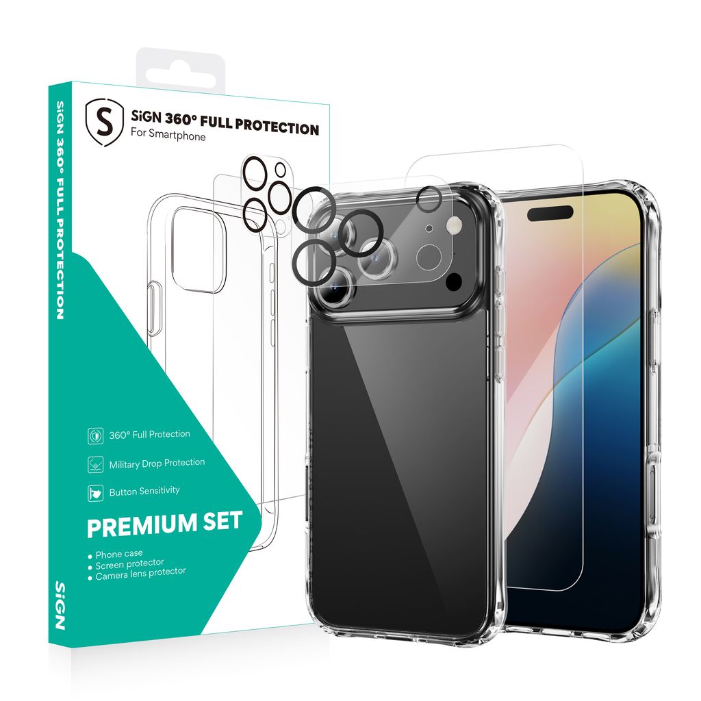 SiGN 360 Complete Protection Package till iPhone 17 Pro Max