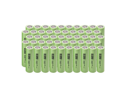 50x Cell Green Cell 18650 Li-Ion INR1865029E 3.7V 2900mAh