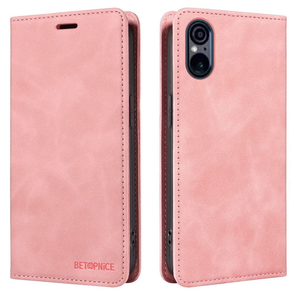 BETOPNICE 003 Sony Xperia 5 VI fodral with RFID Blocking – rosa