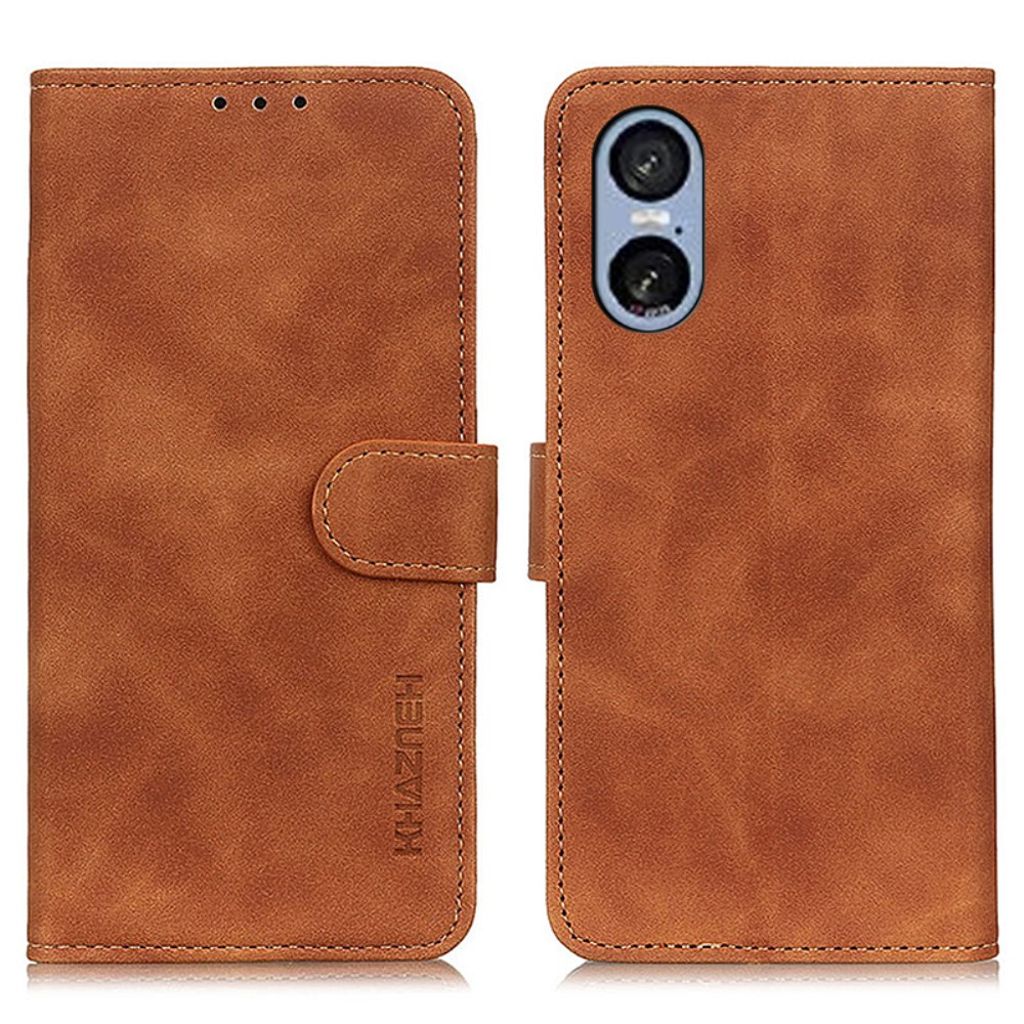 KHAZNEH Sony Xperia 5 VI fodral with Wallet – brun
