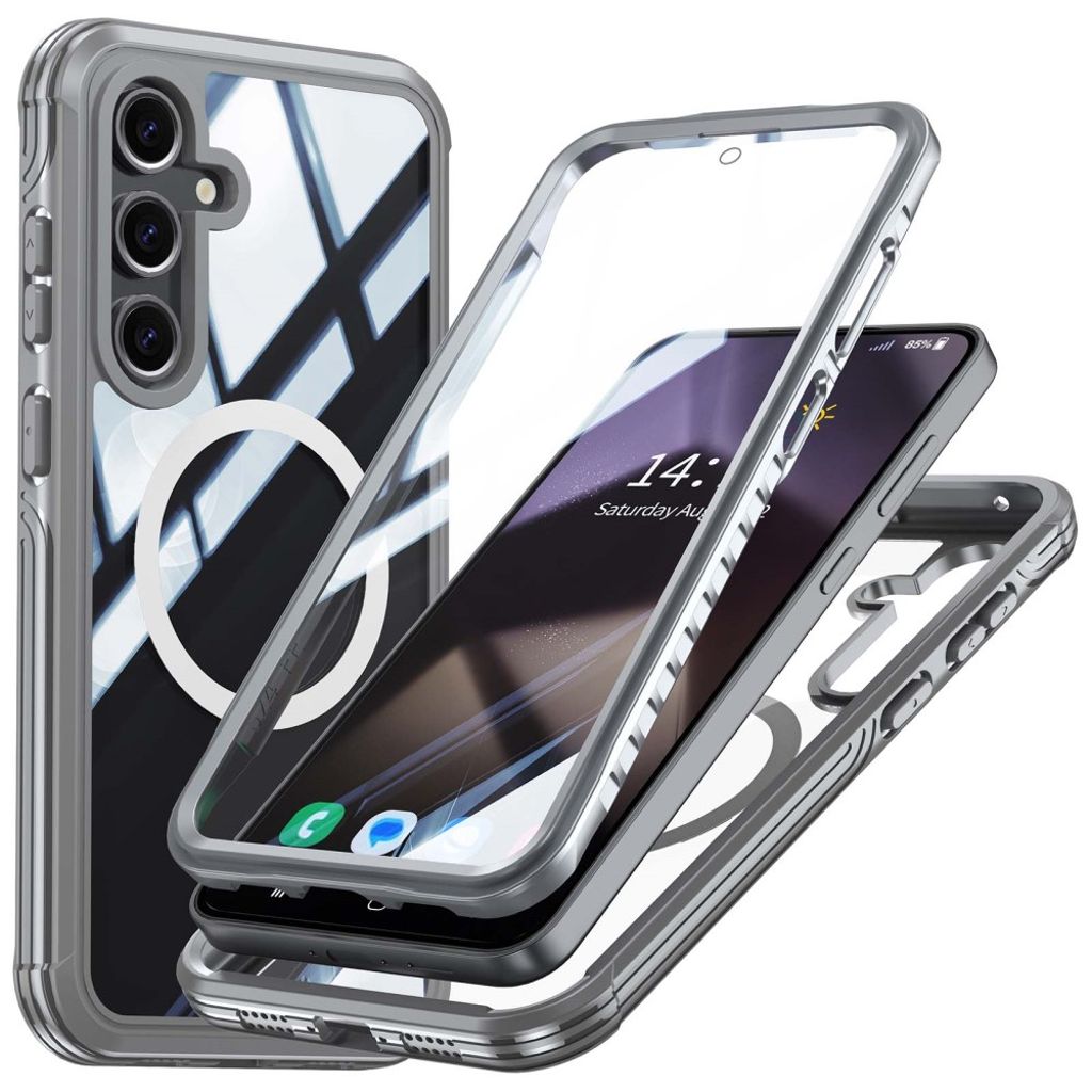 Samsung Galaxy S24 FE Case with Screen Protector - Grey