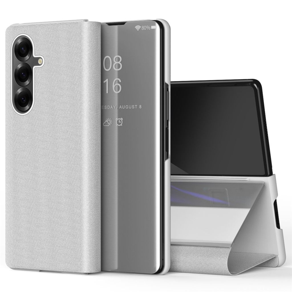 Samsung Galaxy Z Fold7 5G fodral with translucent view – silver