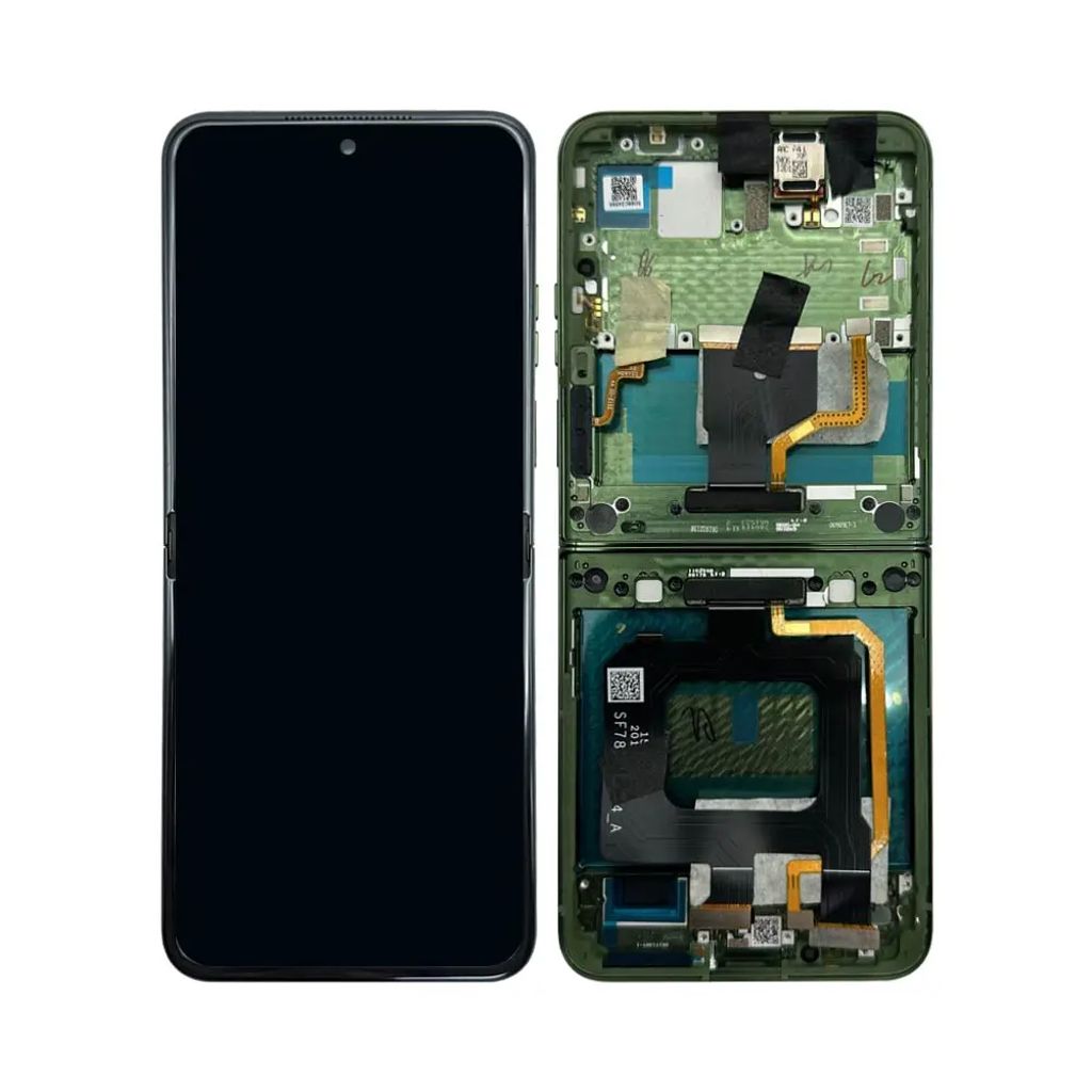 Motorola Razr 50 Ultra LCD-display Original – Spring grön