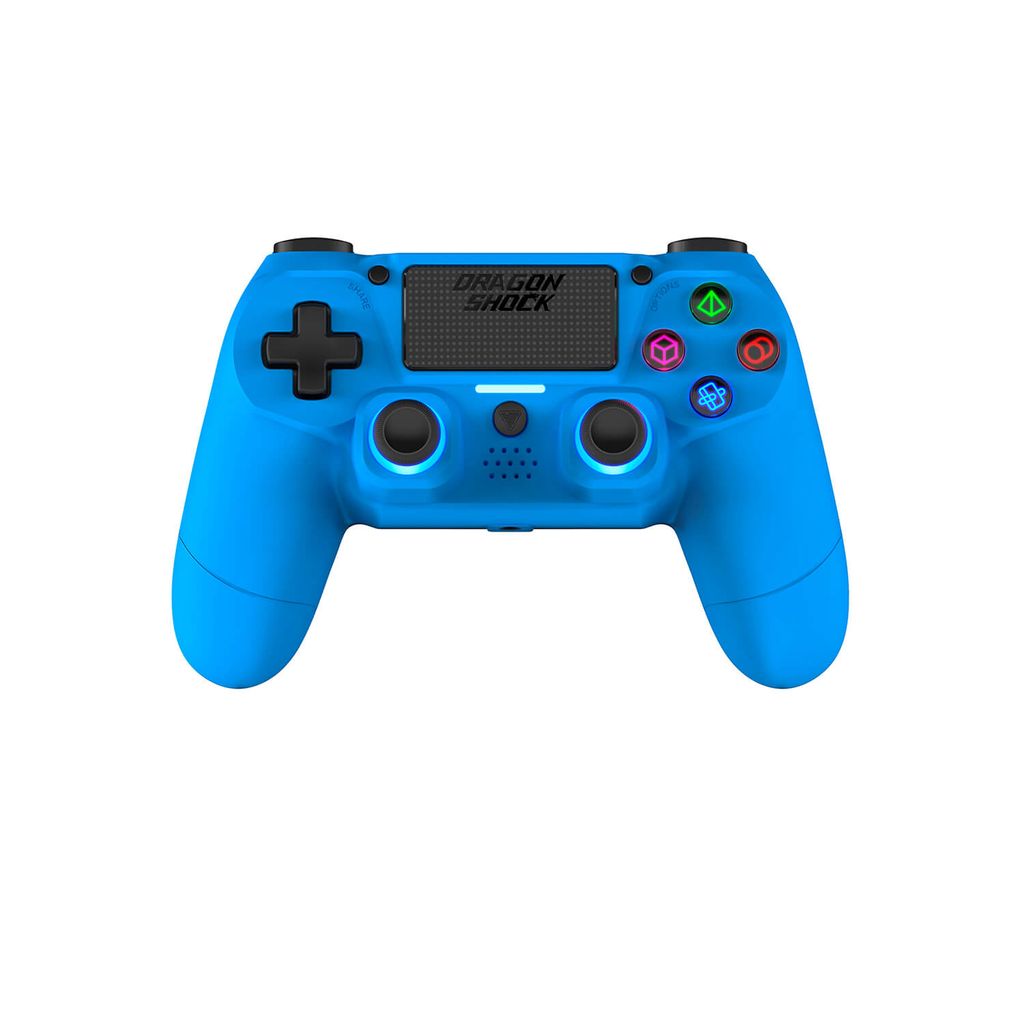 DragonShock Mizar Wireless handkontroll till PS4 – Blue