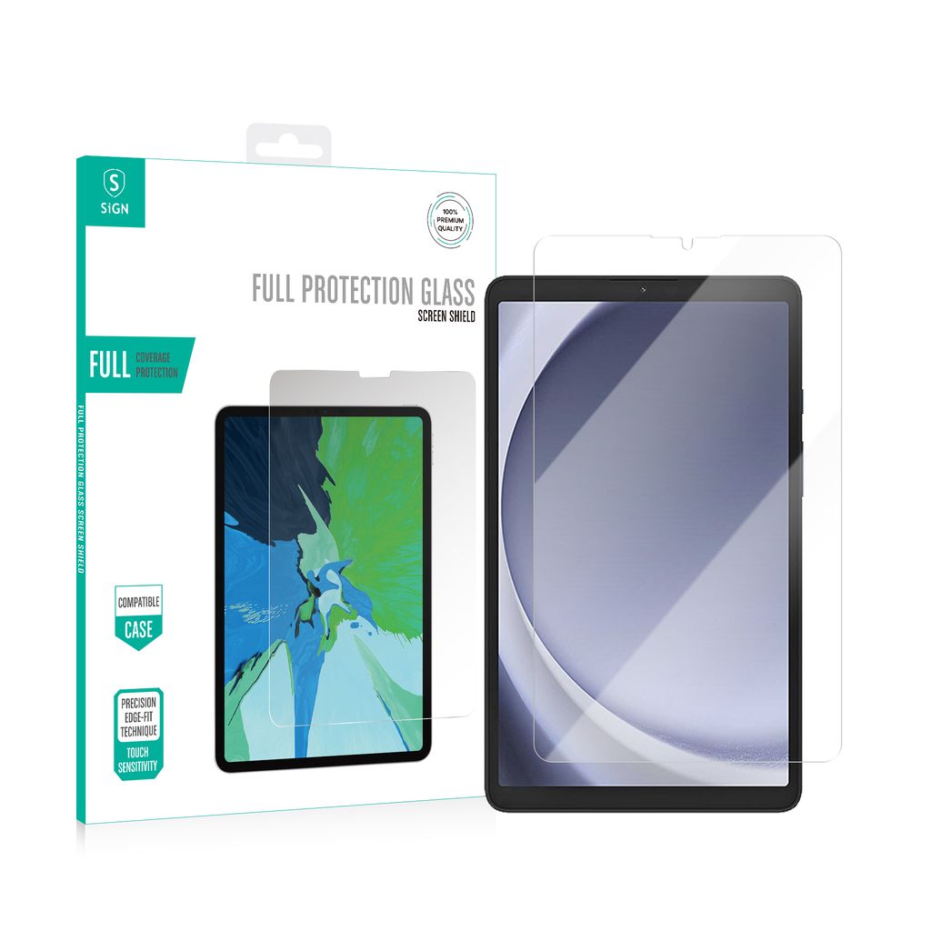 SiGN Samsung Galaxy Tab A9 8.7" Screen Protector in Tempered Glass