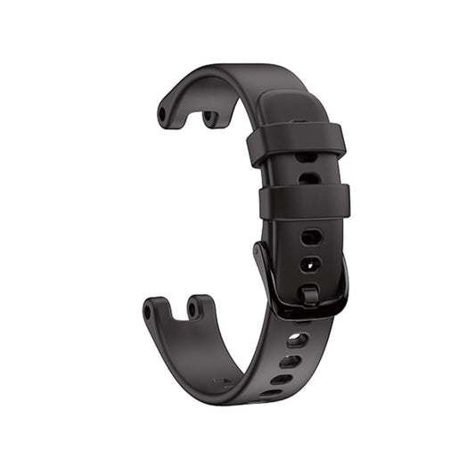 Garmin Lily Solid Color Silicone Watch Band - Black