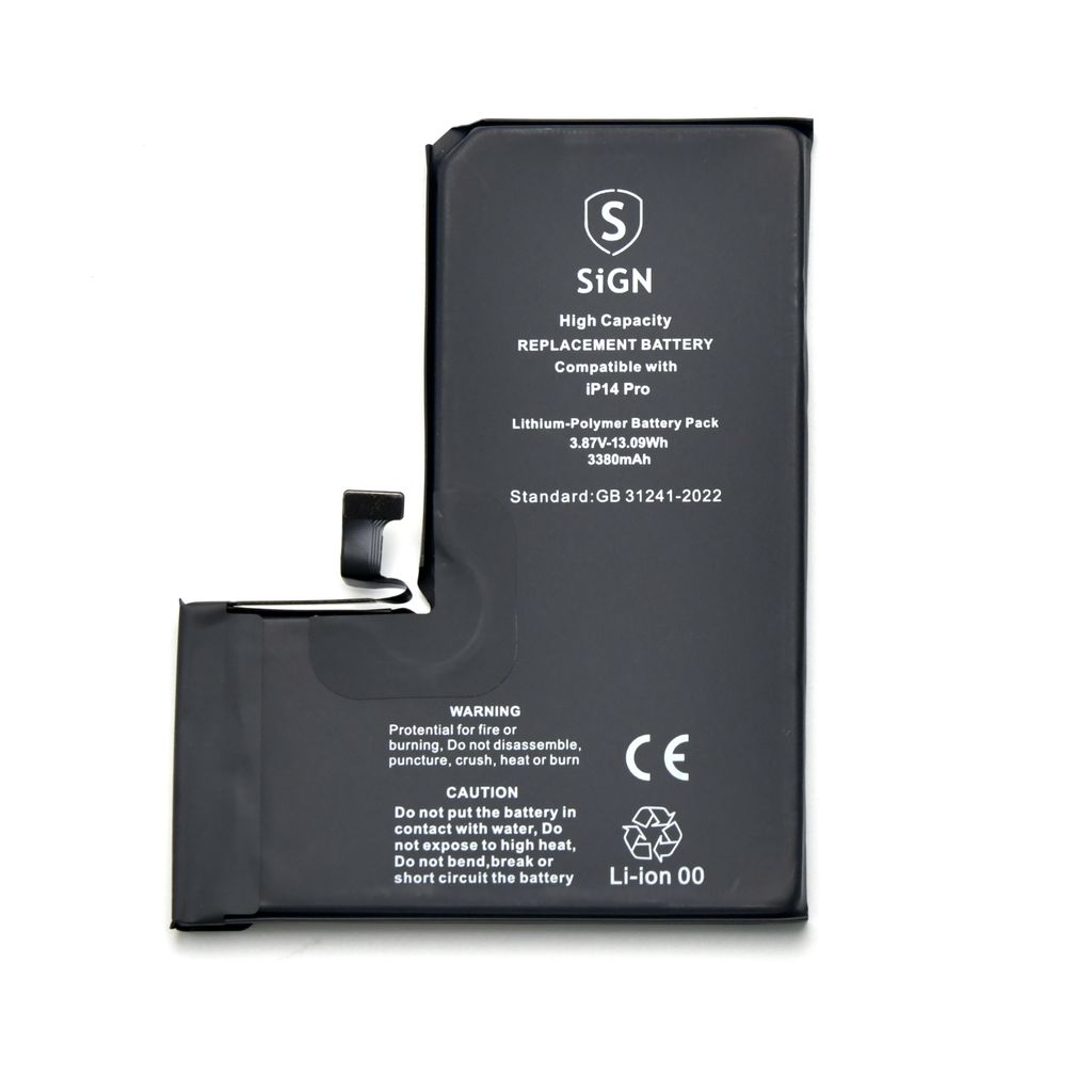 IPhone 14 Pro High capacity batteri – 3480mAh