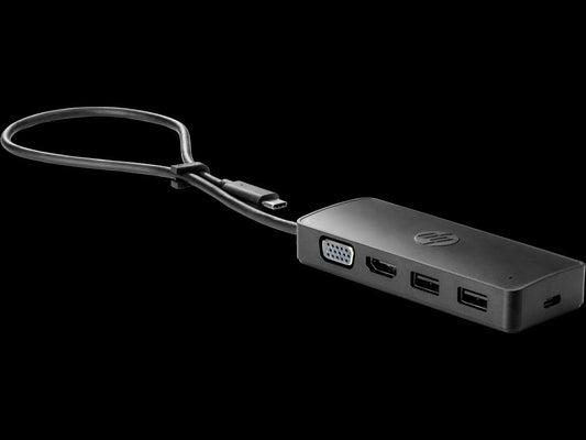 HP USB-C Travel Hub G2, 1x VGA/1x HDMI/2x USB-A/1x USB-C