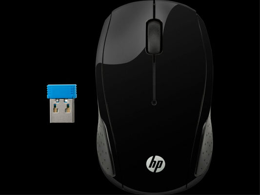 HP 200 Wireless Mouse - Black