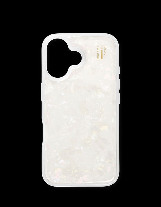 Ideal of Sweden iPhone 16 Pearlized Case - White