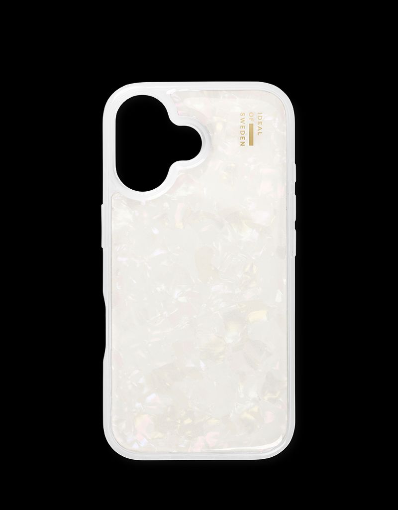 Ideal of Sweden iPhone 16 Pearlized skal – vit