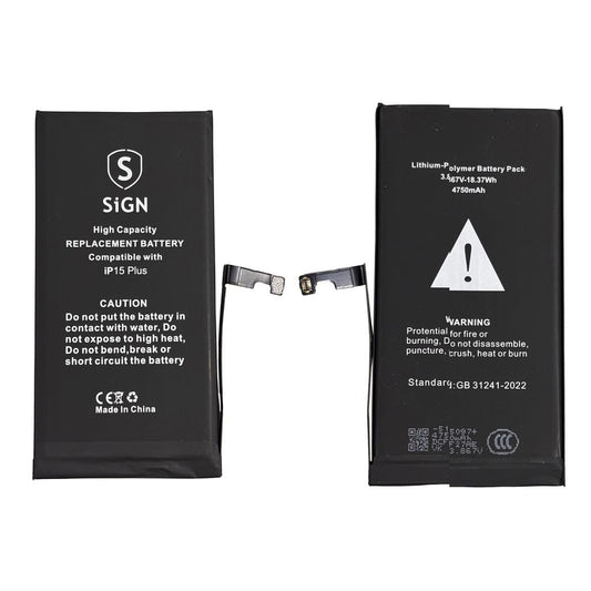 iPhone 15 Plus High Capacity Battery - 4750mAh
